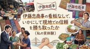 伊藤忠商事の看板なしで、いかにして現地での信頼を勝ち取ったか（私の実体験）