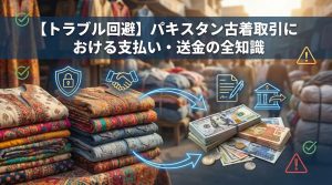 【トラブル回避】パキスタン古着取引における支払い・送金の全知識