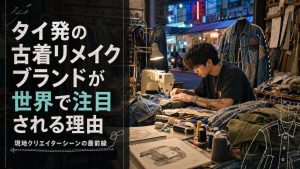 タイ発の古着リメイクブランドが世界で注目される理由：現地クリエイターシーンの最前線
