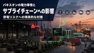 パキスタンの電力事情とサプライチェーンへの影響：停電リスクへの現実的な対策